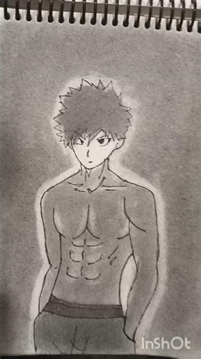 izuku midoriya from anime sketch #animatin#anime#drawing