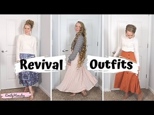 What I Wore To Revival | Modest Outfits