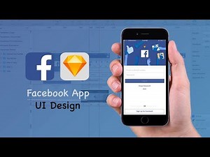 Design Facebook Application UI in Sketch - Part 1