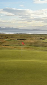 The 14th tee on Gullane No.2 offers views across four different holes … even better on a September sunset evening! | Gullane Golf Club 1882