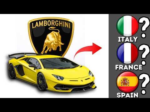 Guess The Country Of These Car Brands | Car Quiz