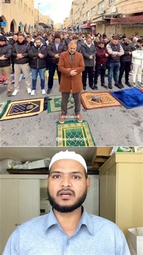 पाबंदियों के बीच अदा हुई ईद की नमाज़… दिल छू जाएगा ये मंज़र #shorts