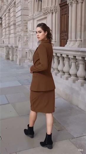 Brown Bodycon Dress 🤎 Sleek & Stunning Look!