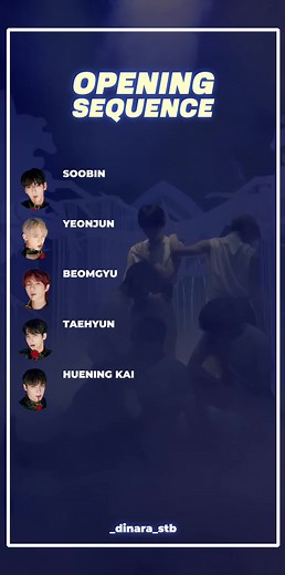 TXT Line Distribution: Opening Sequence | Beomgyu and Yeonjun Gotta Go Performance
