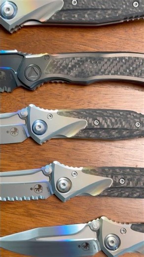 LEGIT Chinese-made Michrotech knives: SOCOM Bravo and Anax. #knifecollection #edc #foldingknife