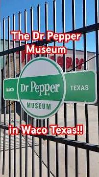 The Dr Pepper Museum in Waco, Texas #travel #history #drpepper
