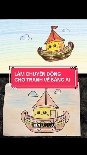 Trả lời @lathuan Cách làm chuyển động tranh vẽ bằng AI đơn giản và không mất phí #hailouai #AI #painting #animation #vẽ