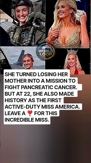 First Active-Duty Miss America Made History! 🇺🇸✈️