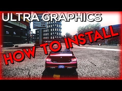NFS MOST WANTED - ULTRA GRAPHICS MOD HD - Install Tutorial