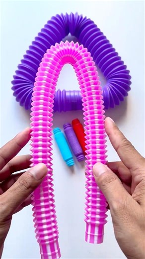 Relaxing DIY POP Tube Sounds | Calm Odd ASMR #asmr #satisfyingvideos #relaxing #oddasmr #creative