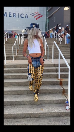 Raydioo on Instagram: "400 Hats. 4000 Crystals. 1 #IvyPark Chaps 🤠 @beyonce @weareivypark @cecred @sirdavis @raydioo #cowboycartertour #tour #insta #instapic #beyonce #cowboy #cctfinalride #nationaldayofthecowboy"