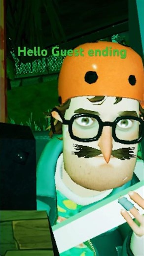 Hello guest mobile ending on iOS. #helloguest #helloneighbor #mobilegame #mobilegaming #iosgame