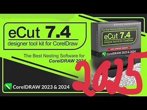 How to Install eCut V7.4 for CorelDRAW X3 to 2026 UP | Full Working | Unlimited Installation