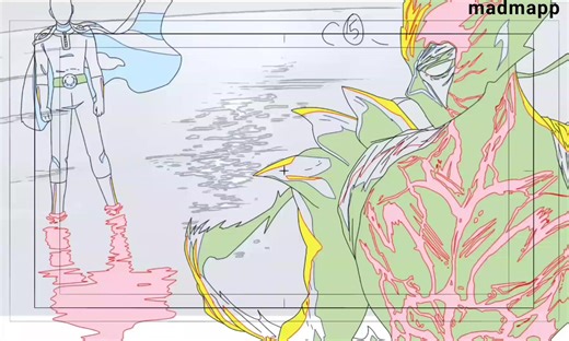 Saitama Vs Garou em One Punch Man