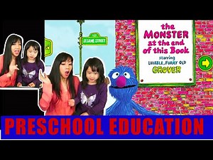 Read Monster at the end of this Book with Ella and Mommy | Fun learning video for kids Sesame Street