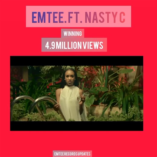 Emtee Ft Nasty C - Winning Music Video Hit 4.9 Million views !! | Emtee Records Updates
