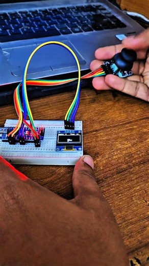 Al-Amin on Instagram: "Snake Game using Arduino Nano, Joystick, OLED display #arduino #experiment #robot #robotics #diy"