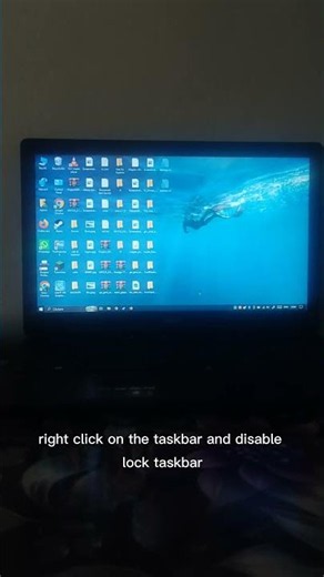 how to move the windows 10 taskbar to the top? #windows #windows10 #taskbar #tutorial #youtubeshorts