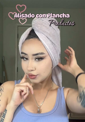 Los productos que uso para mi alisado con plancha, 🧴💆🏻‍♀️ tardé mucho lose, sorry. 🤫🩷 #hair #alisadodecabello #hairstyle #tutorial #parati