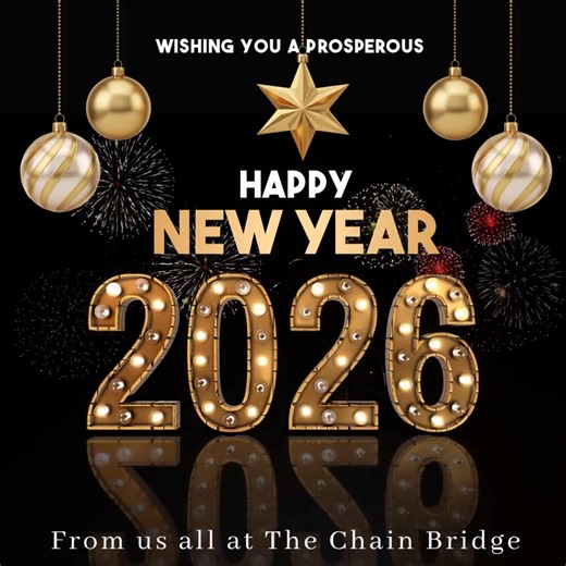 Well as the Chapter of 2025 closes and the new chapter of 2026 begins we would like to wish all of our wonderful customers a very Happy New Year and hope all your hopes and dreams come true.🥳 We are open today from 11am serving food from 11.30am.😊 Luke , Mell & team chain bridge.❤️ Fancy booking then book online then click the link below https://www.chainbridgepubboston.com/?utm_source=gbp&utm_medium=Yext&y_source=1_MTIyOTQ0NzAtNzE1LWxvY2F0aW9uLndlYnNpdGU= | The Chain Bridge