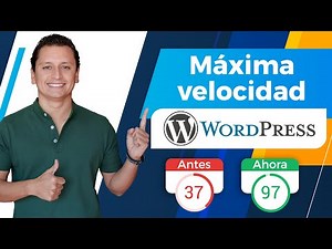 🔥 Cómo Optimizar Velocidad de Carga Página Web WordPress - Core Web Vitals Español
