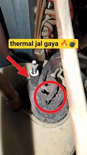hathermal jal gaya 🔥| AC ke thermal Jal Gaye | split AC thermal kharb ho gye #shorts