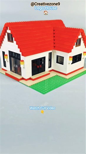 How To Build a LEGO House MOC | Lego Creations #lego #legohouse #shortvideo #shorts #shortsviral