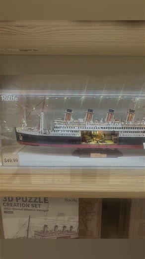 Rms titanic ship display model