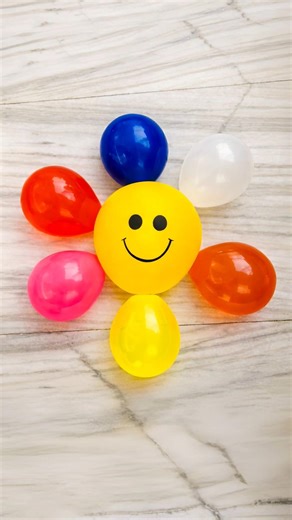 Colorful Water Balloon Popping Satisfying Fun Video 💦