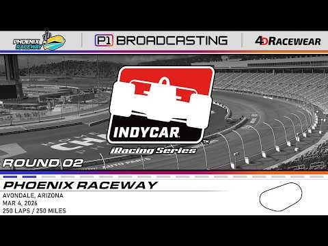 🏆 2026 IndyCar iRacing Series Pres. by 4D Racewear 🏆| 4994 SOF | PHOENIX | Rd 2 | eSports Broadcast