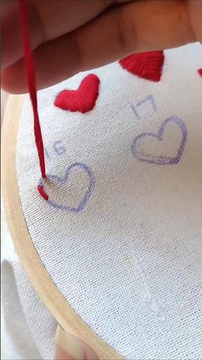Heart embroidery designs 16 #heart #heartdesign #pattern #handembroidery #embroiderypatterns #viral