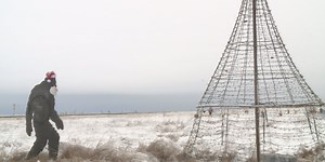 Valley Sasquatch spotted at Glenn Highway Christmas tree