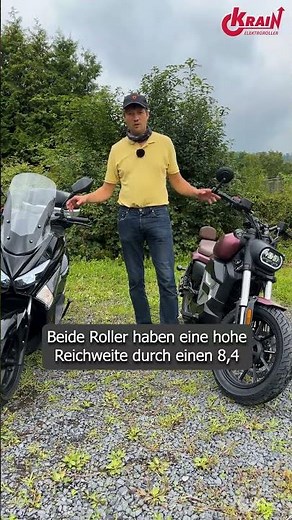E-Chopper E-Kuma Storm 120 km/h & E-Roller Wind 110 km/h Ankündigung, Krain Elektroroller