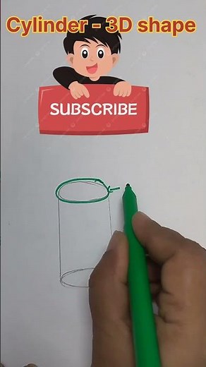 Basic Geometry Shape - 3D Cylinder And their Properties