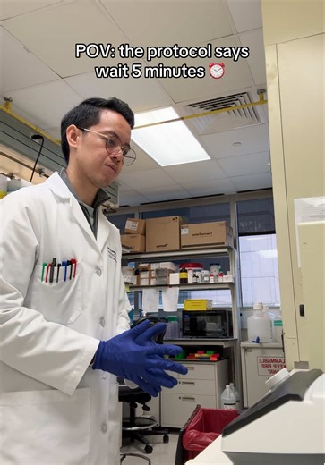 The Long Wait: 5 Minutes in the Lab