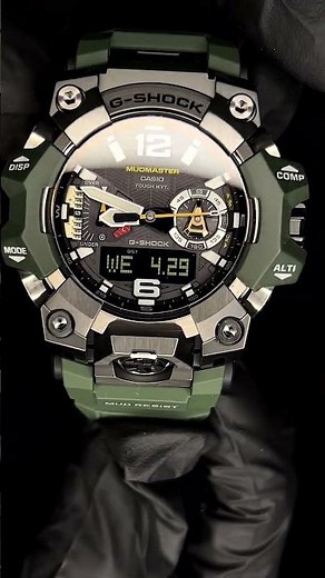 G-SHOCK Mudmaster GWG-B1000-3A 🌿 Ultimate Tough Watch 🔥