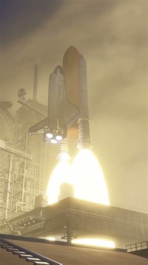 Watch This Space Shuttle Blast Off in Flight Sim 2024!