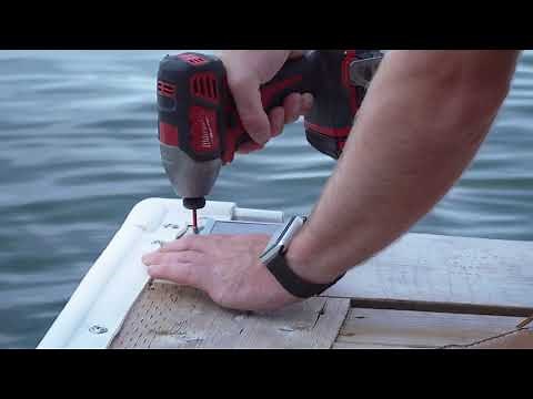 New 2021 video | How to install a variety of Solar Dock Edge Lights by CMP | PowerBoat TV