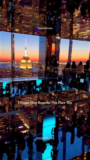 The sunset views from here are incredible. I forgot how beautiful the views from Summit One Vanderbilt in New York City was. #newyorkcity #newyork #manhattan #nyc #nycviews #sunset #summitonevanderbilt #travelnyc #empirestatebuilding #worldtradecenter #nycskyline #thebigapple #VisitNewYork | Kevin Burke