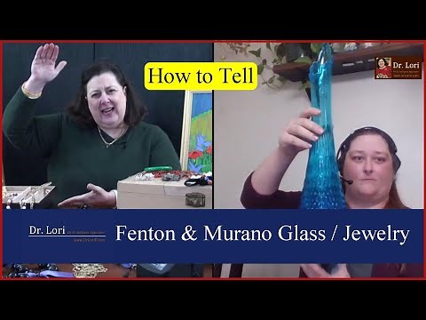 How to Value Fenton & Murano Glass, Costume Jewelry, Folk Art, Books & more | Ask Dr. Lori