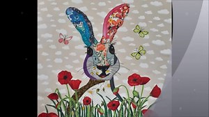 Hare Applique Pattern: Rustic Rabbit Quilt Block Project (PDF Pattern) - Etsy UK