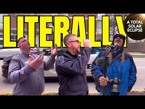 A TOTAL ECLIPSE OF COMMON SENSE - First Amendment Audit