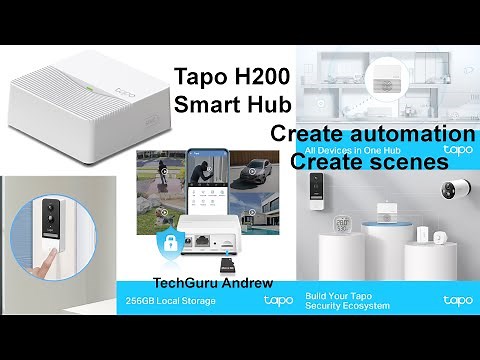 TP-Link Tapo Smart Hub H200 Security Camera Alarm System