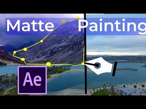 matte painting in adobe after effects : Matte Paint After Effects .