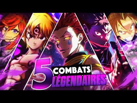 5 ANIME HAND-TO-HAND FIGHTS THAT SHOCKED THE WORLD!