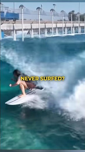 FIRST Time Surfing And She gets Barreled!?