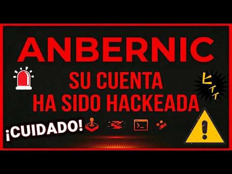 🚨 ¡CUIDADO! ANBERNIC ha sido HACKEADA 😱