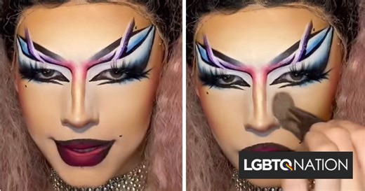 Teen dazzles prom in full drag as teachers & peers cheer him on: "I love this side of myself" - LGBTQ Nation