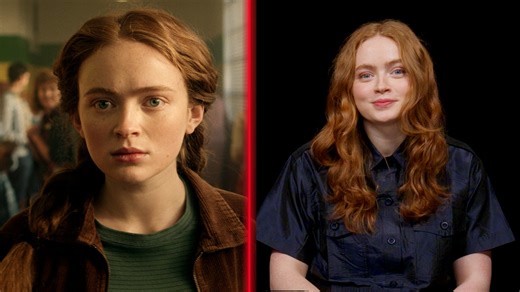 sadie sink breaks down what it was like to film inside henry’s mind 🎥 | Stranger Things