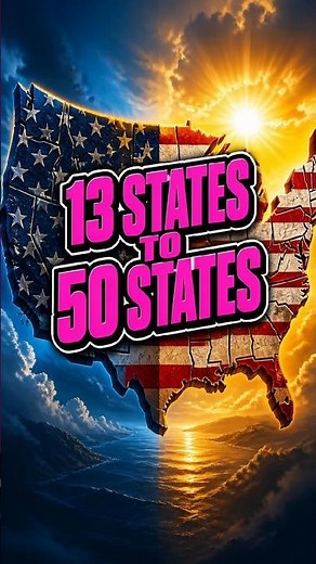 How 13 Colonies Became a Global Superpower🗺️